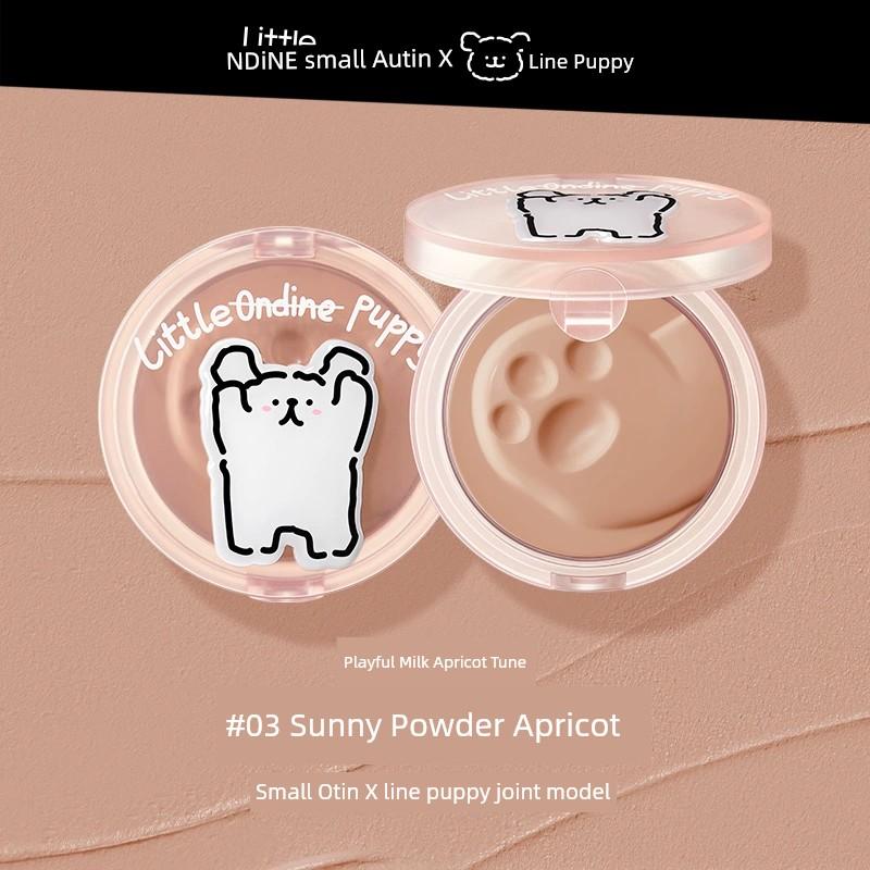 Little Odin Line Art Puppy Blush Cream L