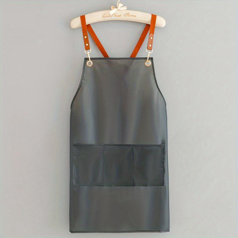 Stylish & Durable All-in-one Apron - Resistant, Transparent with Adjustable Straps, Ideal for Hairdressers, Barbers, Housewives & Chefs