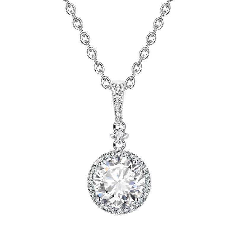 

S925 Sterling Silver Clavicle Necklace for Women Simple Pendant Necklace Fashion Jewelry Gift 925 silver