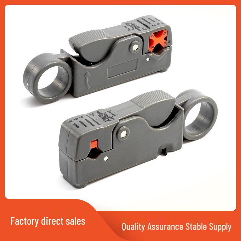 Multi-Function Coaxial & Network Cable Stripper Pliers