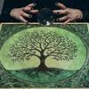 Tarots Tablecloth Big Tree Pattern Astrology Altars Cloth Divinations Card Table Cloth Tapestry Witchcrafts Supply
