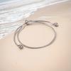 Fashion Minimalist Adjustable Gold Silver Bracelet for Women, Perfect for Vacation, Beach Party, Titanium Steel Jewelry Gift