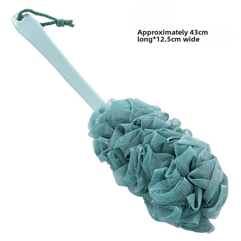 Long Handle Bath Brush with Scrub Ball and Massage Back Scrubber