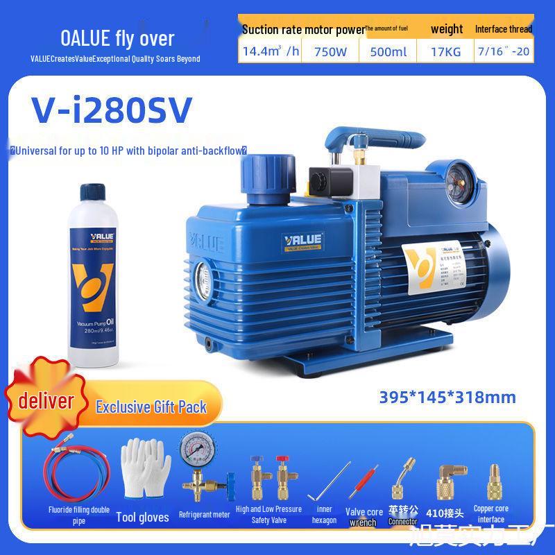 Air Conditioner & Car Refrigerator Vacuum Pump for Refrigerant Handling