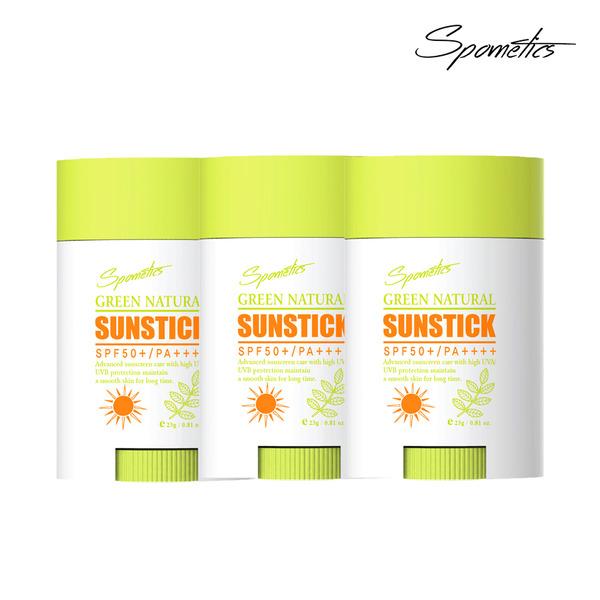 Spometics Green Natural Sun Stick 23g X 3ea