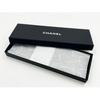 Used CHANEL Hairband Twilly Scarf Ribbon Bandeau Silk Black White 2026SS AAB964 B24379 UA257 Like New