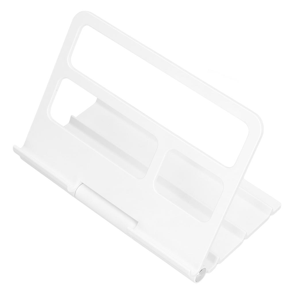 Tablet Ständer Tragbar Mehrwinkel Verstellbar Desktop Tablet Halter für IOS für Huawei Tablet Weiß