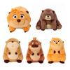 Small Plush Soft Toy Cute Cartoon Beaver Doll Stuffed Animal Toy Birthday Gift for Kids Movie Fans Friends Family