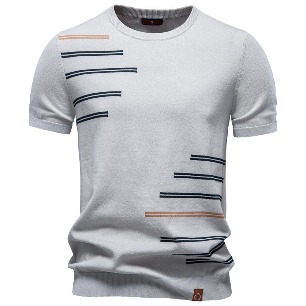 AIOPESON 2026 Summer 100% Cotton T-Shirt for Men O-Neck Soft Skin Friendly T-Shirts Casual Comfortable Daily Wear Tee Shirt Men