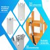 50X Safety Nail Plate For Wood Studs Cable Protector Plate Steel Safety Plate For Wood Stud  Nail  Plate