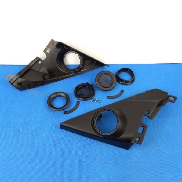 Door Tweeter Speaker Panel Trim Interior Door Sound Trim Windproof Speaker Panel Pair for Automotive Application