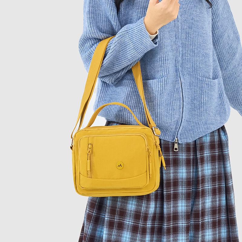 Lightweight Women's Mobile Phone Bag Nylon Shoulder Bag Waterproof Commuter Crossbody Bag