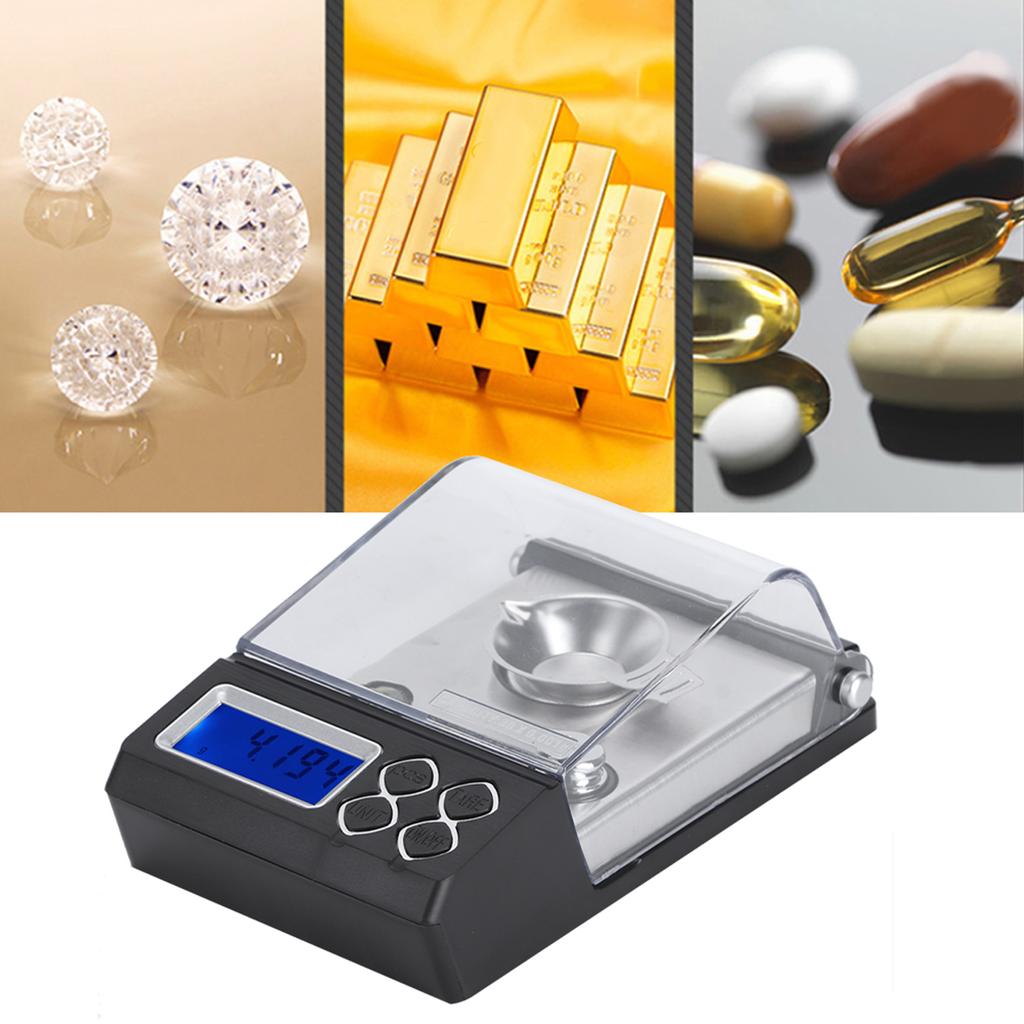 Portable Mini High Accuracy Electronic Jewelry Scale Balance Kitchen Accessory 30g/0.001g
