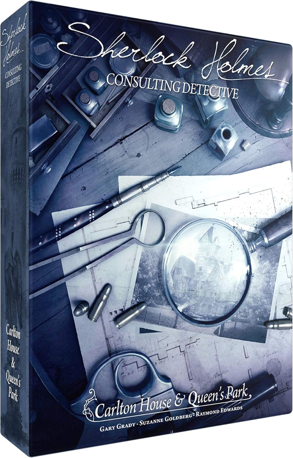 Sherlock Holmes Consulting Detective Carlton House Park Board Game An enchanting mystery game for kids and ages 90 minutes made by Space - & Queen s -