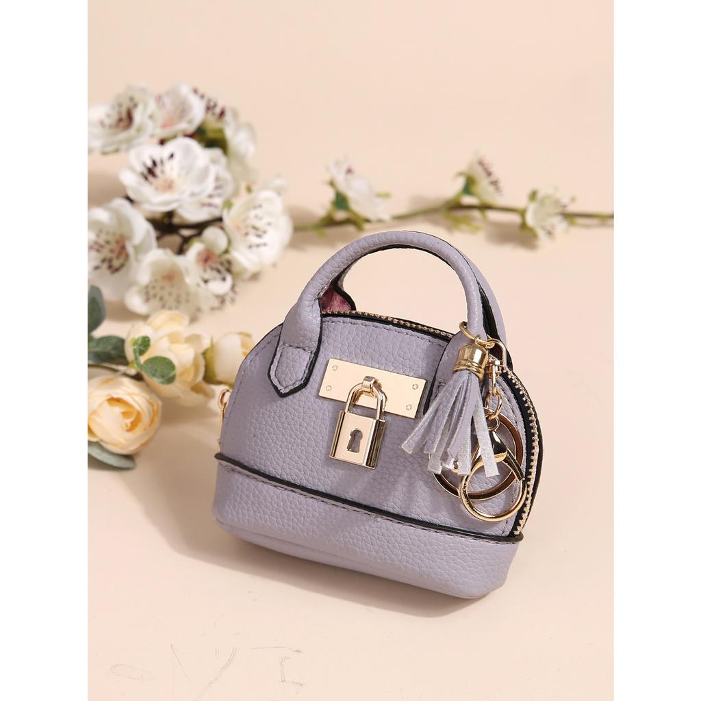 New Mini Change Bag Women's Creative Coin Bag Keychain Bag Japanese and Korean Version Mini Simple and Cute Small Change Bag