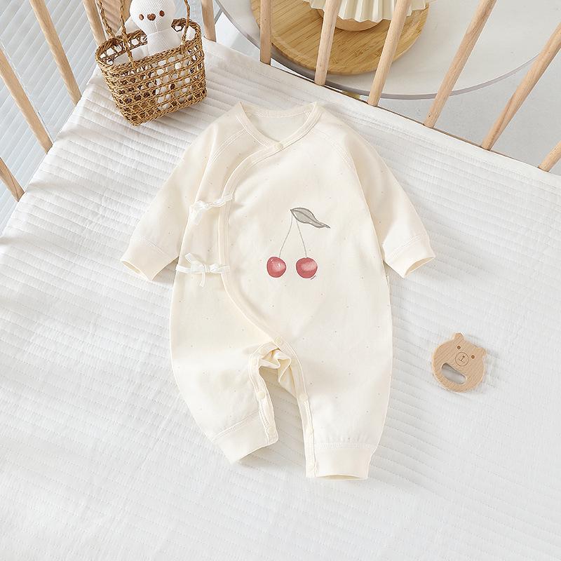 

Pure Cotton Baby Romper Harem Suit for Newborns (0-6 Months) - Four Seasons Style 59 cm