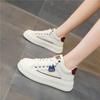 Shell Toe High Top White Shoes Women's Autumn New All-Match Thick Bottom Increased Leather Leisure Sports Shoes