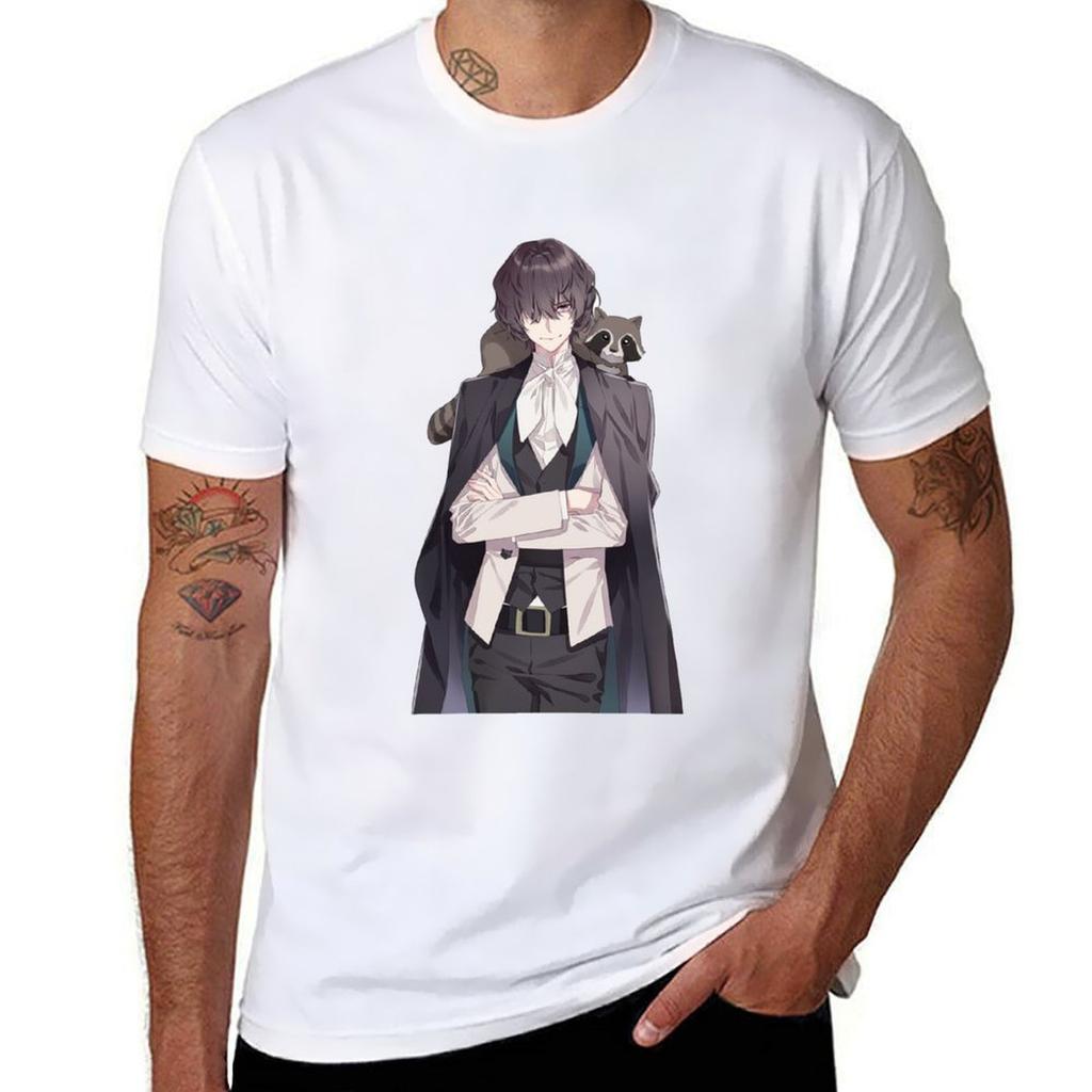 DAZAI POSTER TShirt Fashion Print Casual Short Sleeve TShirt