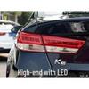 Compatible with Kia K5 2016-2018 Rear Tail Light Assembly, LED Anti-Collision Warning Light, High-End & Low-End Models