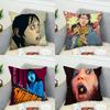 Movie The SShining Pillow Case For Car Sofa Decorative Home Doublesided Print Plush Square Throw Pillow Cushion Cover