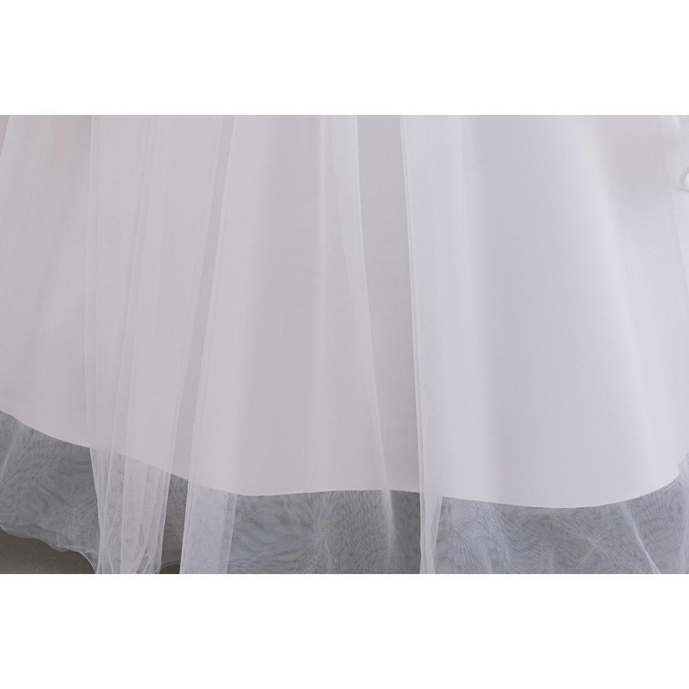 Girls Princess Dresses Irregular Long Mesh Dress Dresses Middle Large Children Piano Performance Clothes Christmas Costumes  Girl's Favourite Dress