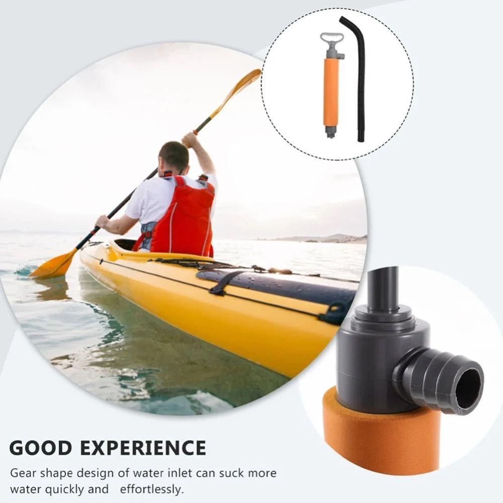 Stretchable Kayak Manual Pump 46CM Kayak Hand Drainage Pumps  Outdoor Survival