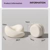 Slow Rebound U-Shaped Neck Pillow Adjustable Memory Foam Travel Neck Pillow Neck Support With Storage Bag Sleep Nap Pillows