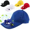 Güneş Enerjili Serin Fanlı Unisex Outdoor Balıkçılık Beyzbol Şapkası Günlük Plaj Şapkası