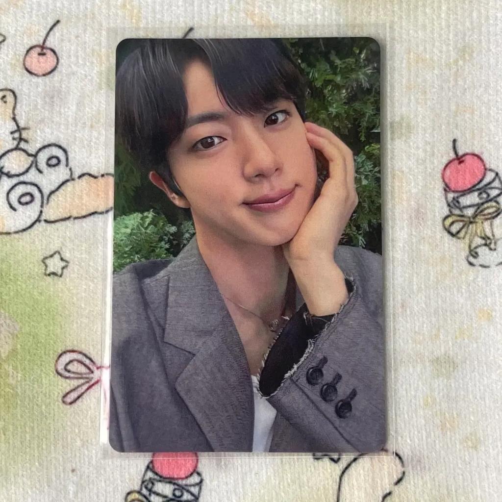 BTS RUNSEOKJIN Kim Seokjin New Member Special Gift Fan Club Photo Card Random