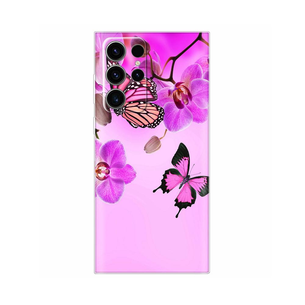 S24Ultra Phone Case for Samsung Galaxy S24 Ultra Soft Clear TPU Cases for Galaxy S24 S 24 S24 Plus S24+ Capa Shockproof Cover