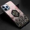 Geometry Marble Phone Case For Iphone 14 13 11 12 Pro Max Mini Xs Xr X Tempered Glass Cover For Iphone 7 8 6s Plus Se 2022