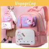 Cute Lightweight Nylon Backpack For Kids Featuring Fun Cartoon Patterns For School Use