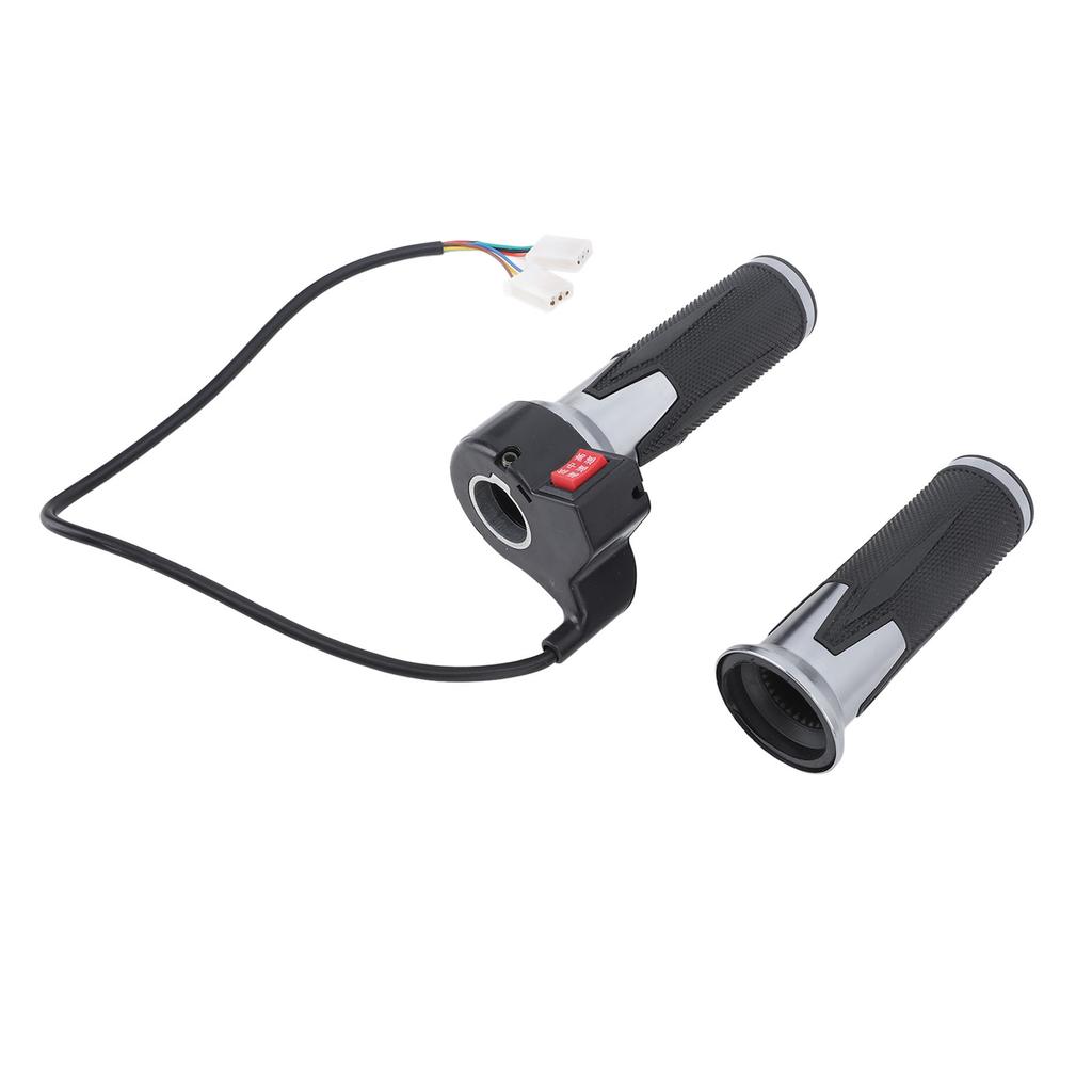 1 Pair Electric Bike Handlebar Grip Twist Throttle High Medium Low 3 Speed Electric Bicycle