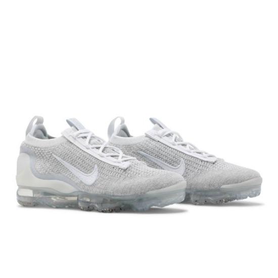 Nike Air VaporMax 2021 Flyknit 'White Pure Platinum' DC4112-100 Women's Shoes