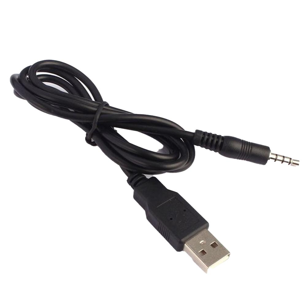 1M USB To 3.5mm Audio Cable USB Sound Card Earphone For Desktop Audio Cable 1 Speakers Headphon P9J7