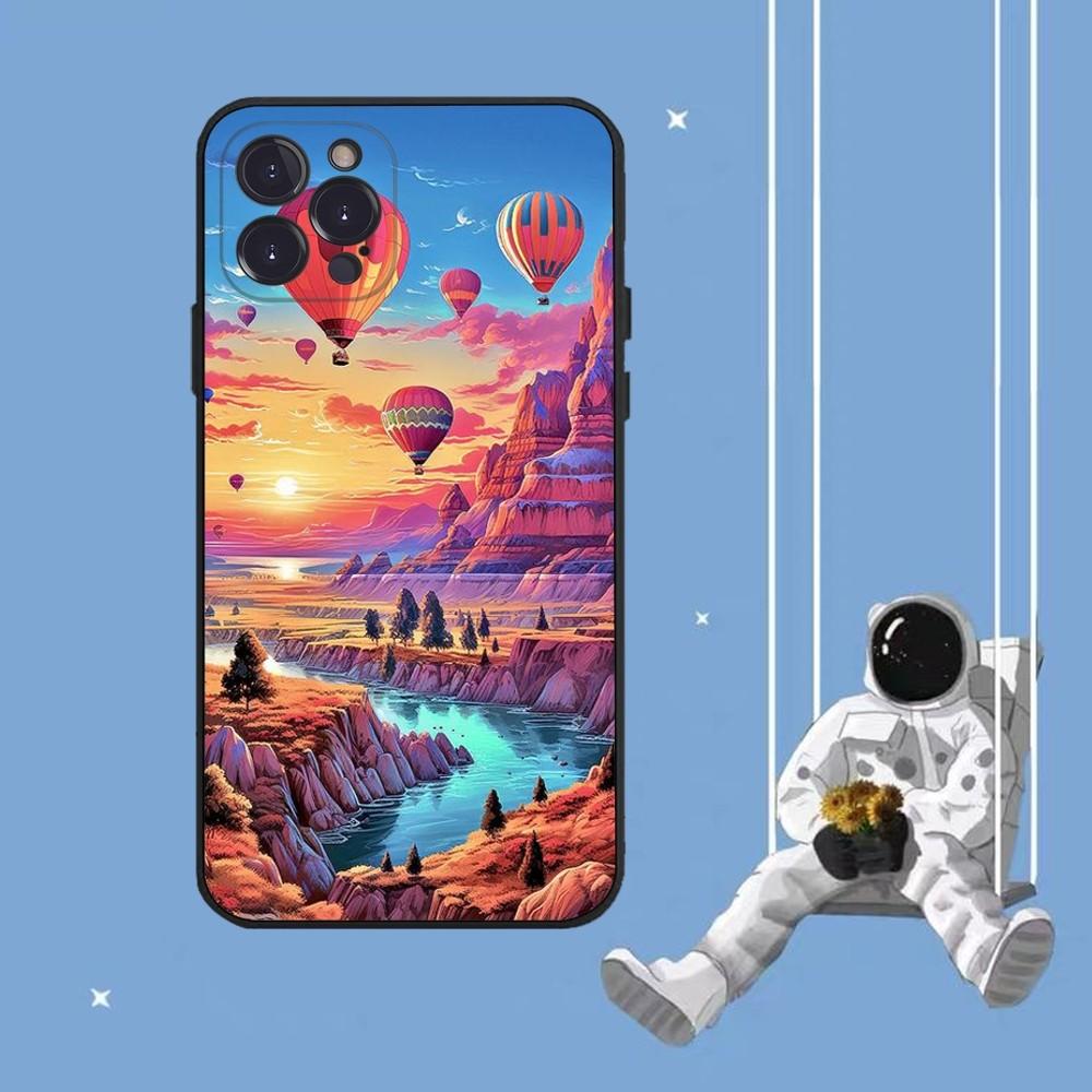 

Чехол для телефона Воздушный шар для iPhone 14 11 12 13 Mini Pro XS Max Чехол 6 7 8 Plus X XR SE 2020 Funda Shell iPhone 11