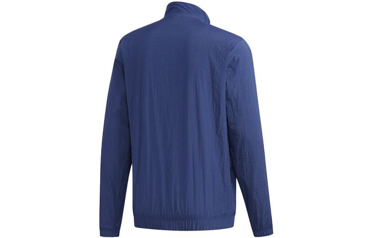 adidas Jackets Men's Tech Blue Stand Collar Moderate Other FM6075