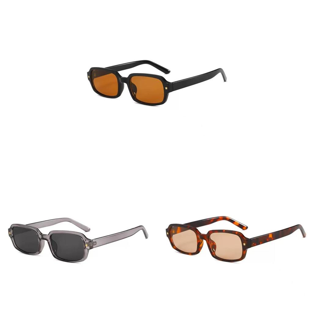 Vintage Geometric Square Sunglasses For Women With Uv400 Protection For Outdoor Fashion