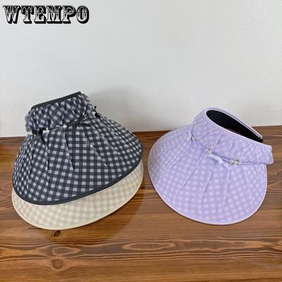 Sunscreen Hat for Women New Spring and Summer Season UV Resistant Enlarged Brim Sun Hat