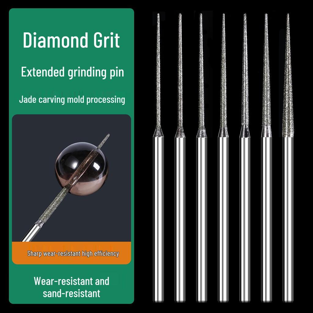 Silicon Carbide Diamond Bead Reamer for Jade, Pearls, Stone, and Wenwan.