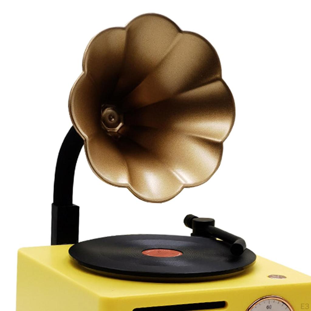 Turntable .0 All Gramophone Speaker for Decoration Office Christmas