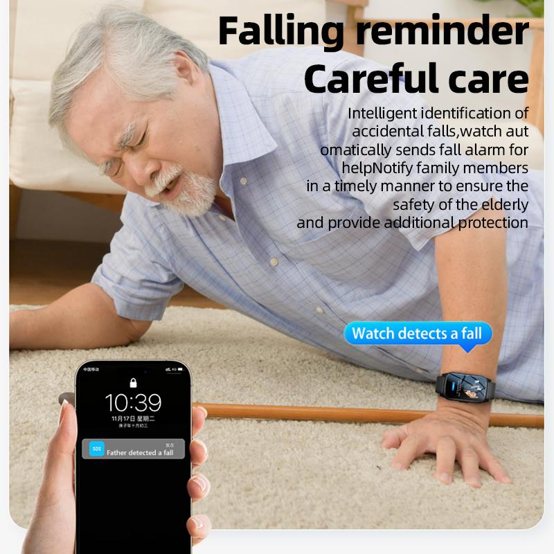 Men Smartwatch SIM Card GPS Smart Watches For The Elderly Can Be Inserted Into The Card Anti-lost Tracking Artifact Gps Anti-lost Positioning Bracelet