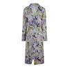 Off White Womens/Ladies Chine Floral Wrap Dress