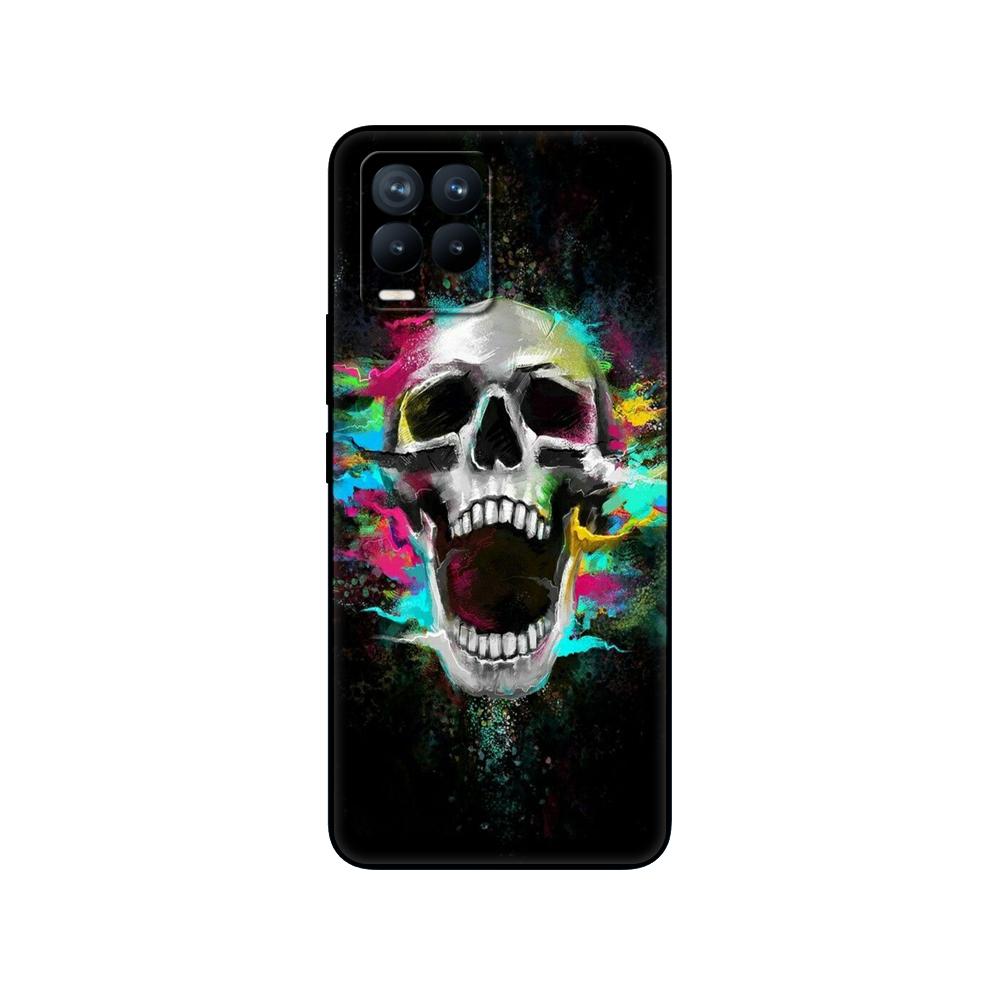 Pre puzdro Realme 8 6,4 palca Zadný kryt Pre puzdro na telefón Realme 8 Pro OPPO Realme8 4G RMX3085 Nárazník Mäkký silikónový 8pro čierne tpu puzdro