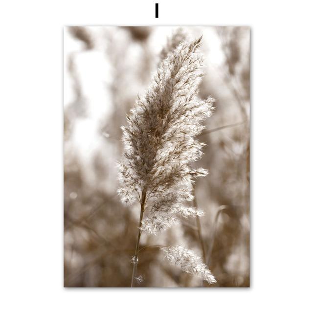 Grains of Sand Arches Grass Reed Palm Cactus Giraffe Nordic Wall Art For Living Room Dec Canvas Painting Poster Print Wall Decor No Frame