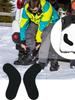 6 pairs of self-adhesive J-rod boot accessory pads to reduce heel lifting and ankle blistering during skiing or snowboarding