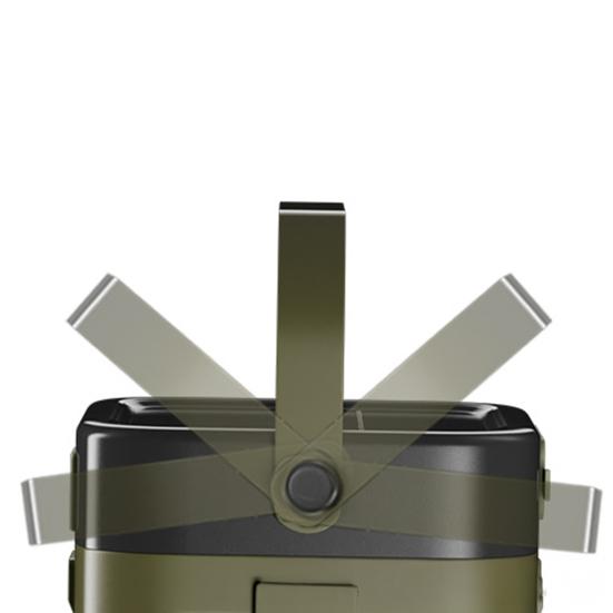 Multi-function Folding Outdoor Camping Light Power Bank USB Rechargeable Solar Lantern Super Bright Hiking Tent Hanging Lamp Emergency Flashlight