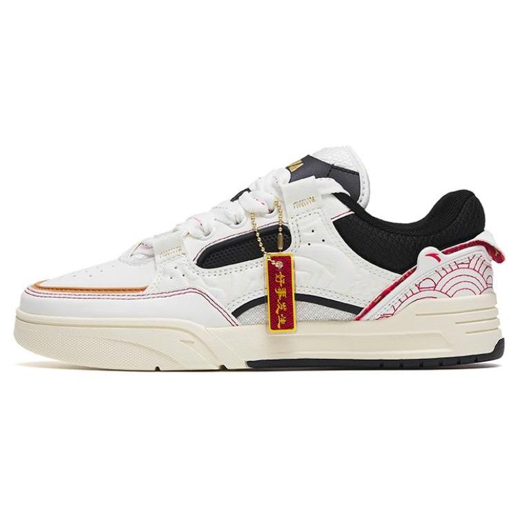ANTA A-Jie Low White Black Red - Good Fortune Men s 112318040-5 EU 44