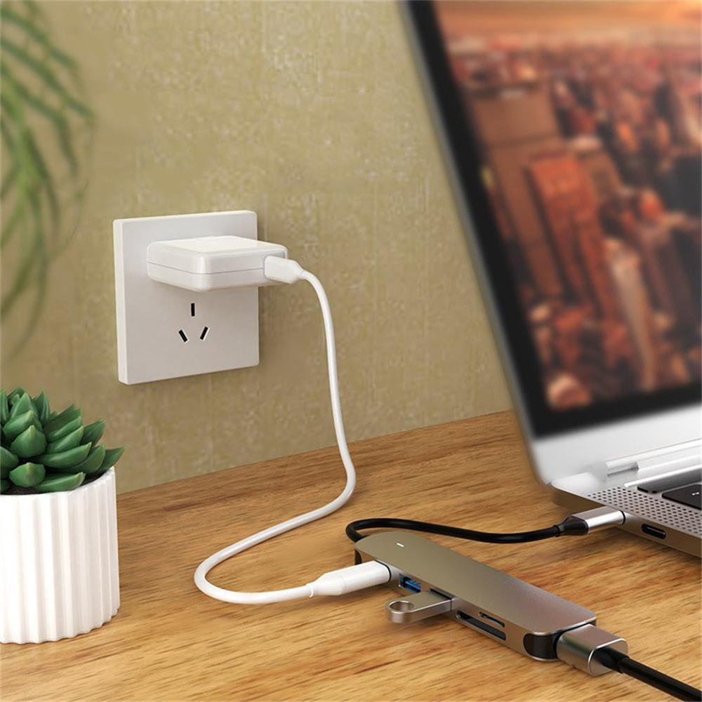 6-in-1 Type-C Docking Station Multi-Function Hub USB3.0 For Most Computer