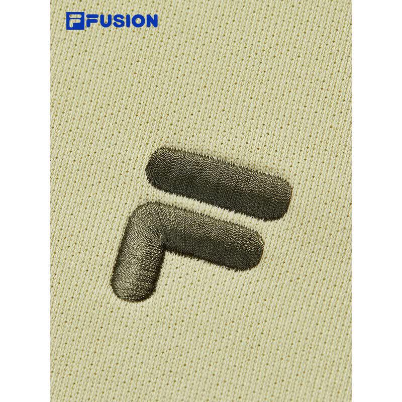 Fila FUSION 2025 Fall Unisex Pure Cotton Hooded Sweatshirt